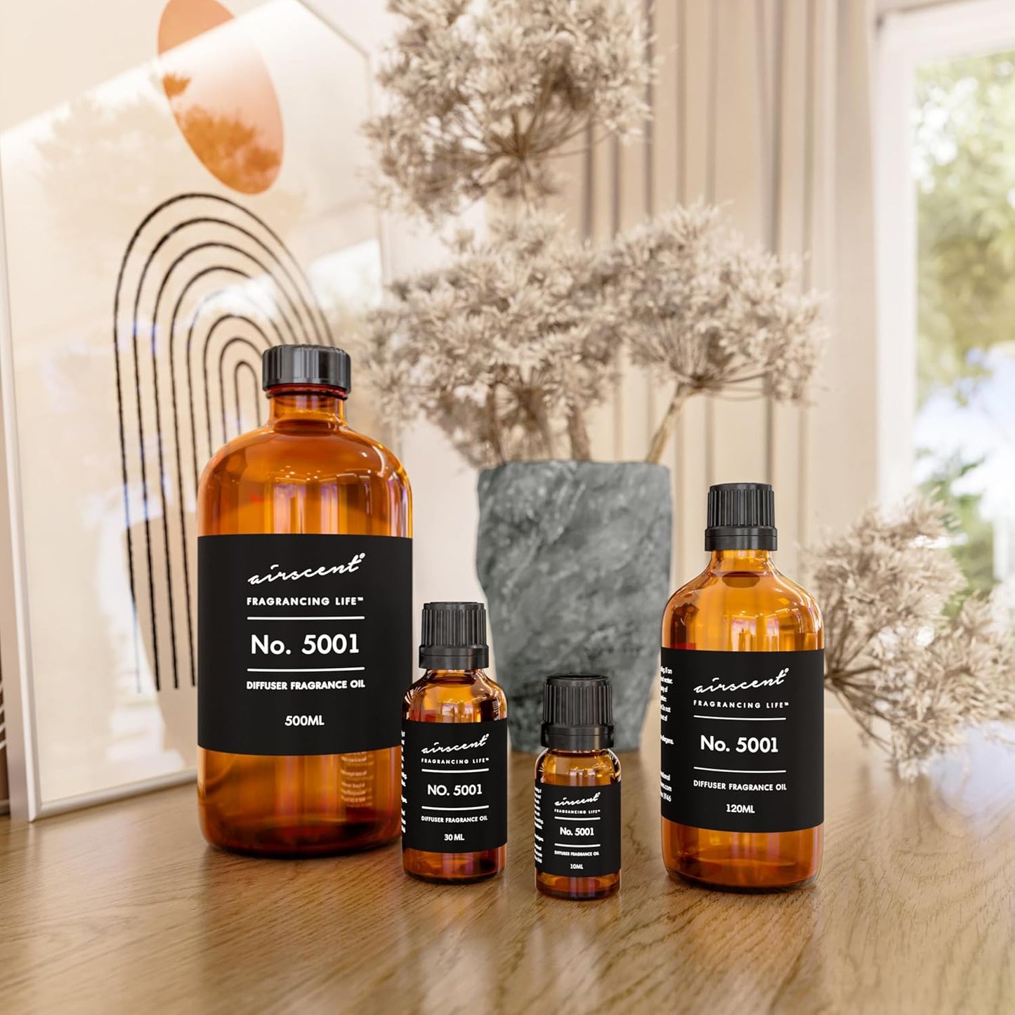 AirScent Bac. Rouge Inspired Diffuser Oil - Premium Fragrance for Ultrasonic & Waterless Diffusers | 10 mL Glass Dropper Bottle