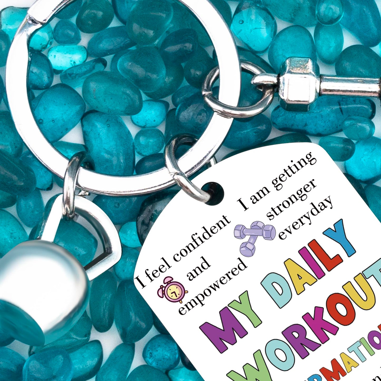 Gym Accessories for Women Gym Girl Essentials Gyms Bag Essentials Fitness Gifts for Women Workout Essentials Gym Keychain Motivational Keychain for Workout Gyms Accessories for Women Friends Sister