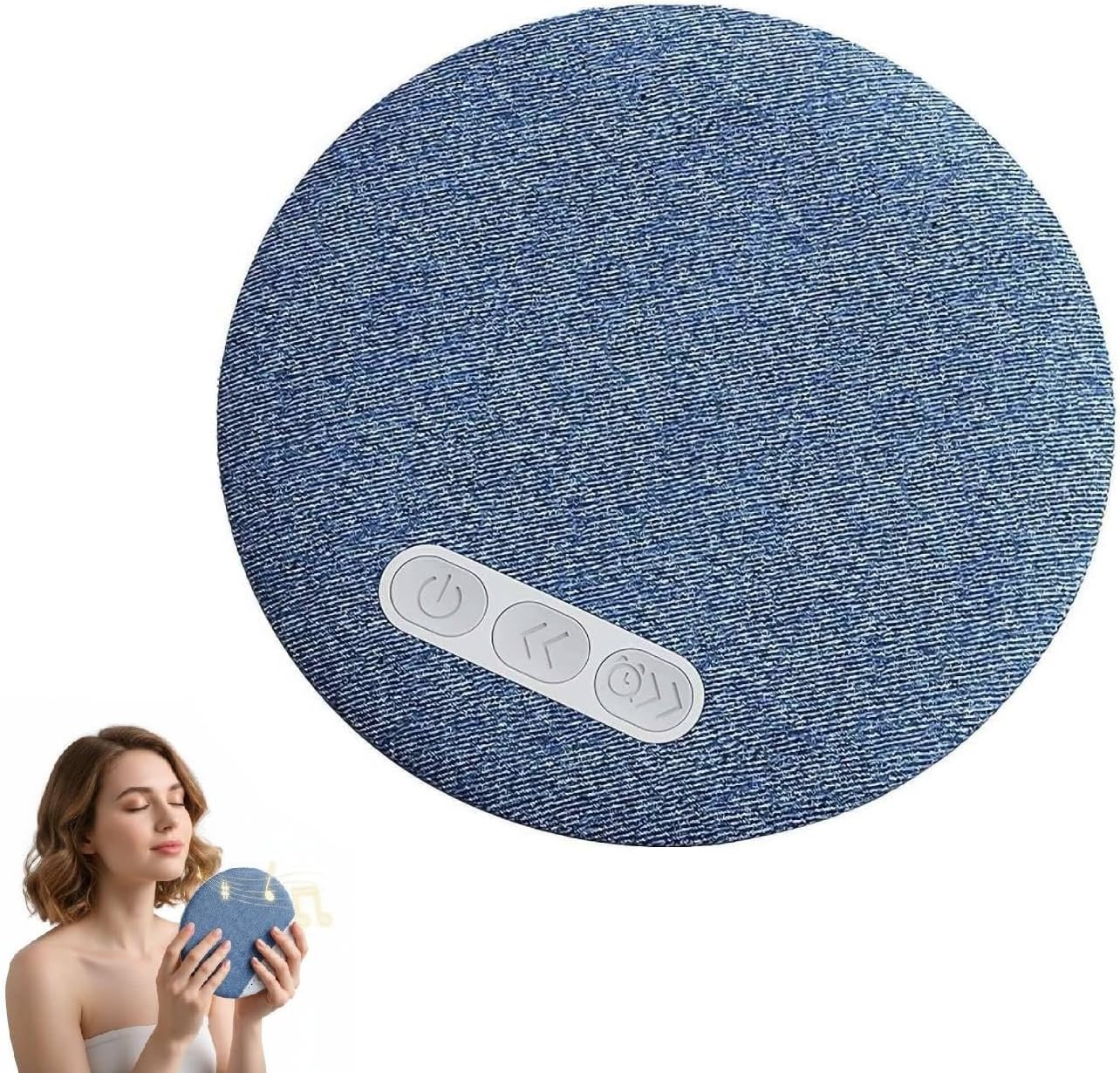 Generic 2026 Bluetooth Pillow Speaker for Sleeping,Mini Portable Under Pillow Speaker with White Noise Timer,Wireless