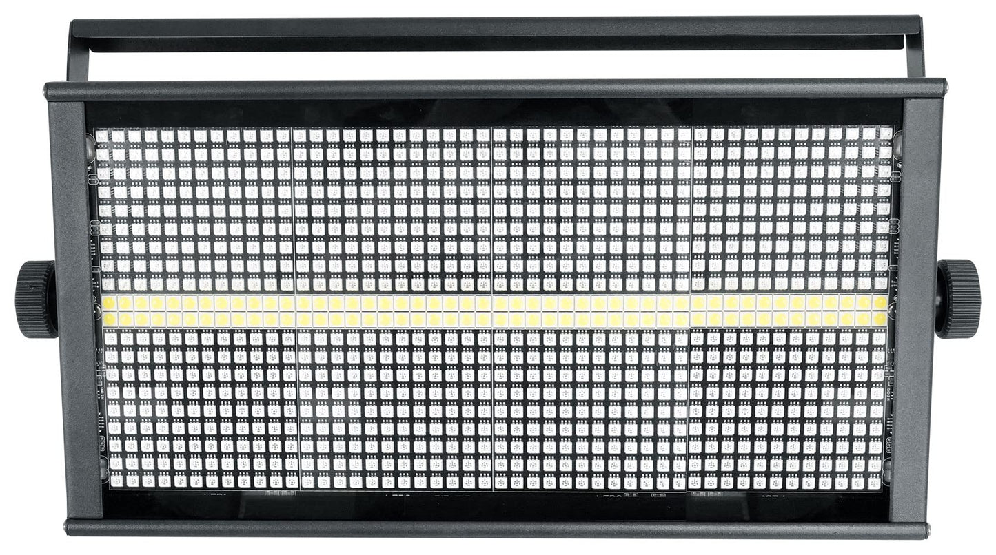 Rockville Stage Panel 864 LED RGB Pro Stage Wash Light + Strobe + Matrix Combo