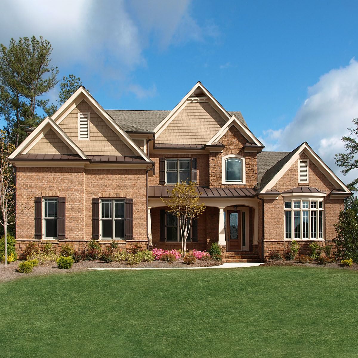 Ekena Millwork GVWOC18X1801SFUWR GVWOL12X3002SDPWR, 23"W x 23"H (Rough Opening: 18"W x 18"H), Western Red Cedar, Unfinished