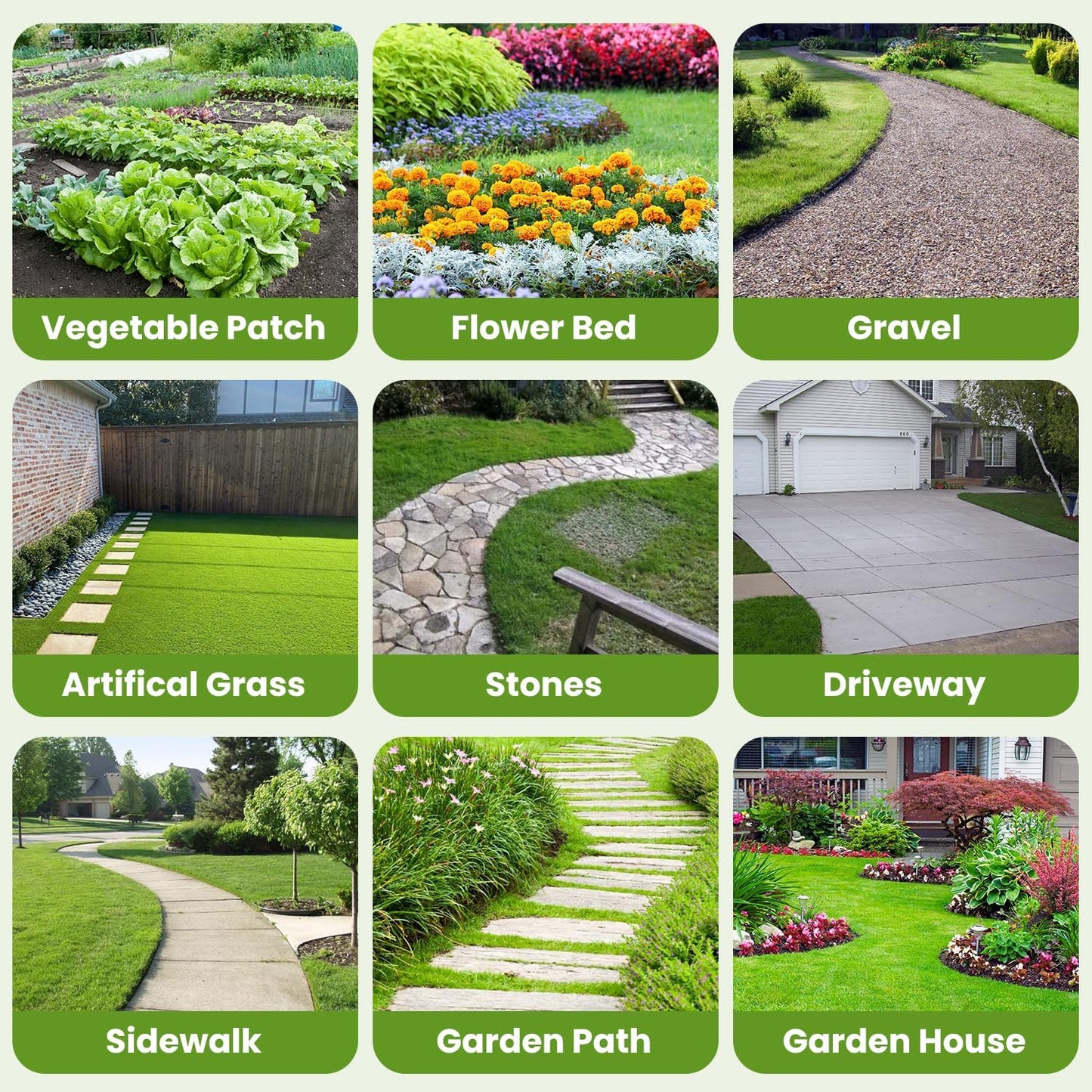 AMAGABELI GARDEN & HOME 4x50FT Weed Barrier Landscape Fabric Garden Cloth Heavy Duty Weed Control Blocker Mat Gardening Ground Cover Durable Woven Geotextile Fabric Driveway Underlayment