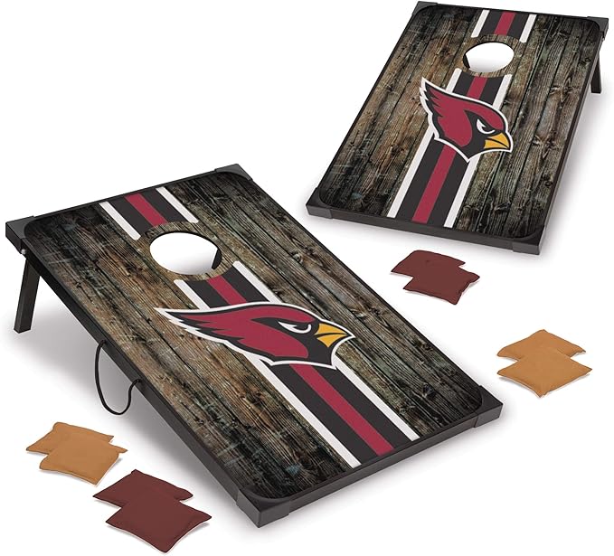 Wild Sports NFL 2' x 3' MDF Deluxe Cornhole Set - with Corners and Aprons