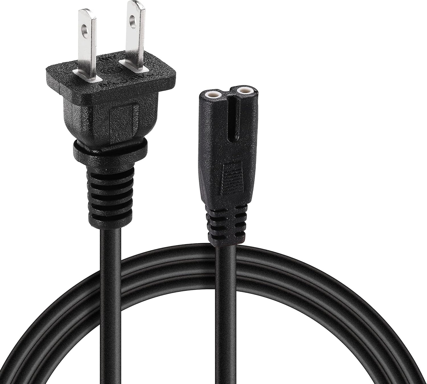 kamikakushi 5FT 2 4K Air3 Prong Power Cord Cable Compatible for NVIDIA Shield Android TV HDR Streaming Media Player
