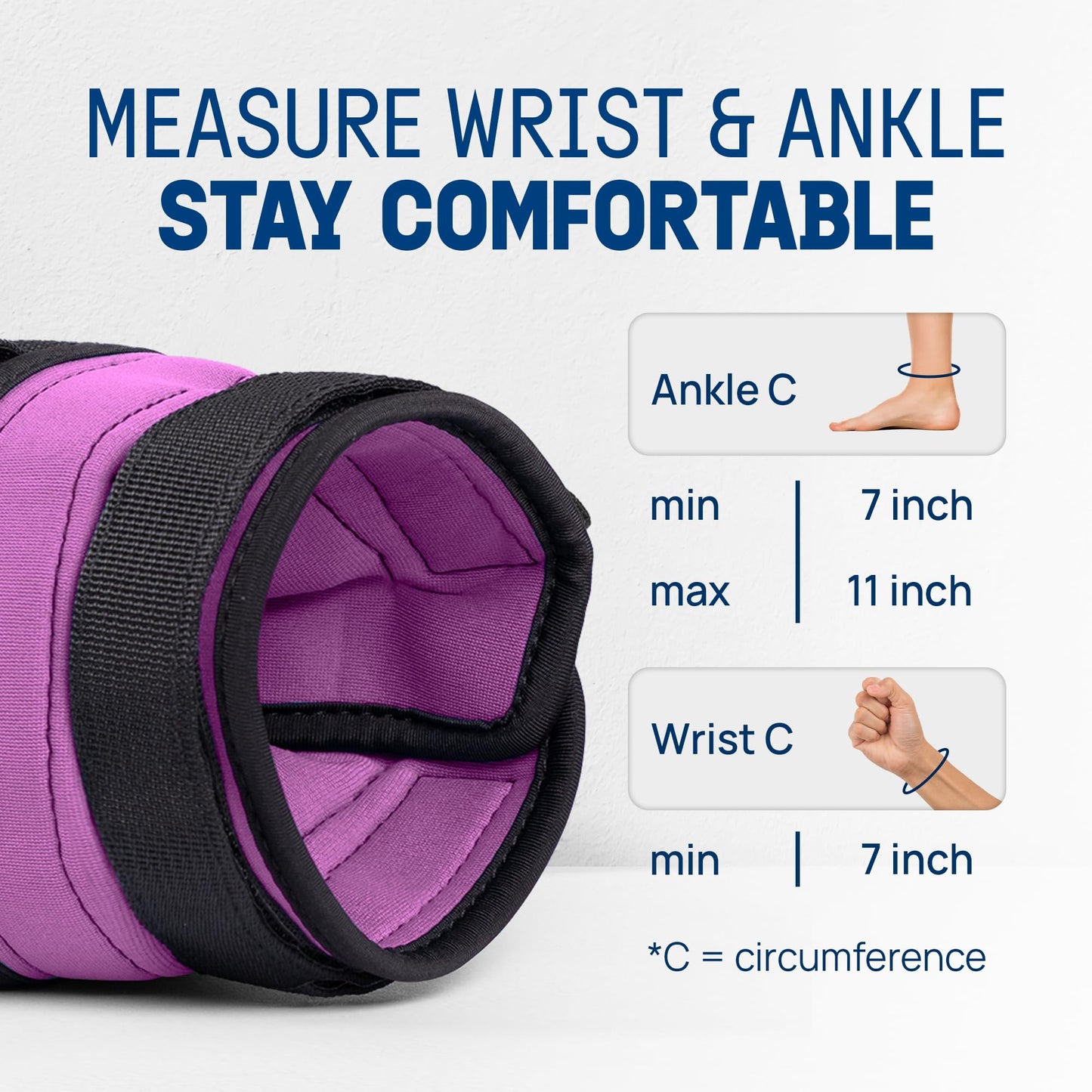 Yes4All Adjustable Wrist & Ankle Weights 3.5/5 LB Pair, Leg Weights for Women & Men, Weighted Arm Bands with Removable Sandbags for Fitness, Pilates, Walking, Strength Training - Versatile Colors