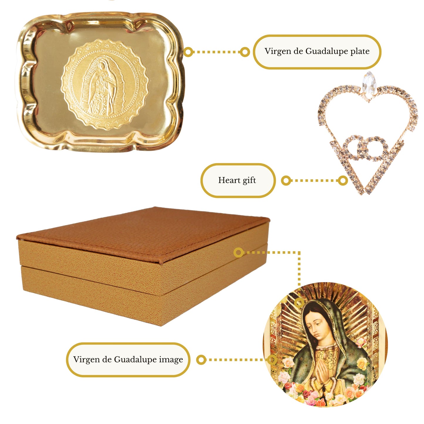 Nuestra Fe Arras para boda catolica Handmade in Mexico - Arras de boda catolica - perfect for lazo para boda catolica - monedas de boda - mexican arras - wedding coins catholic arras - wedding lasso