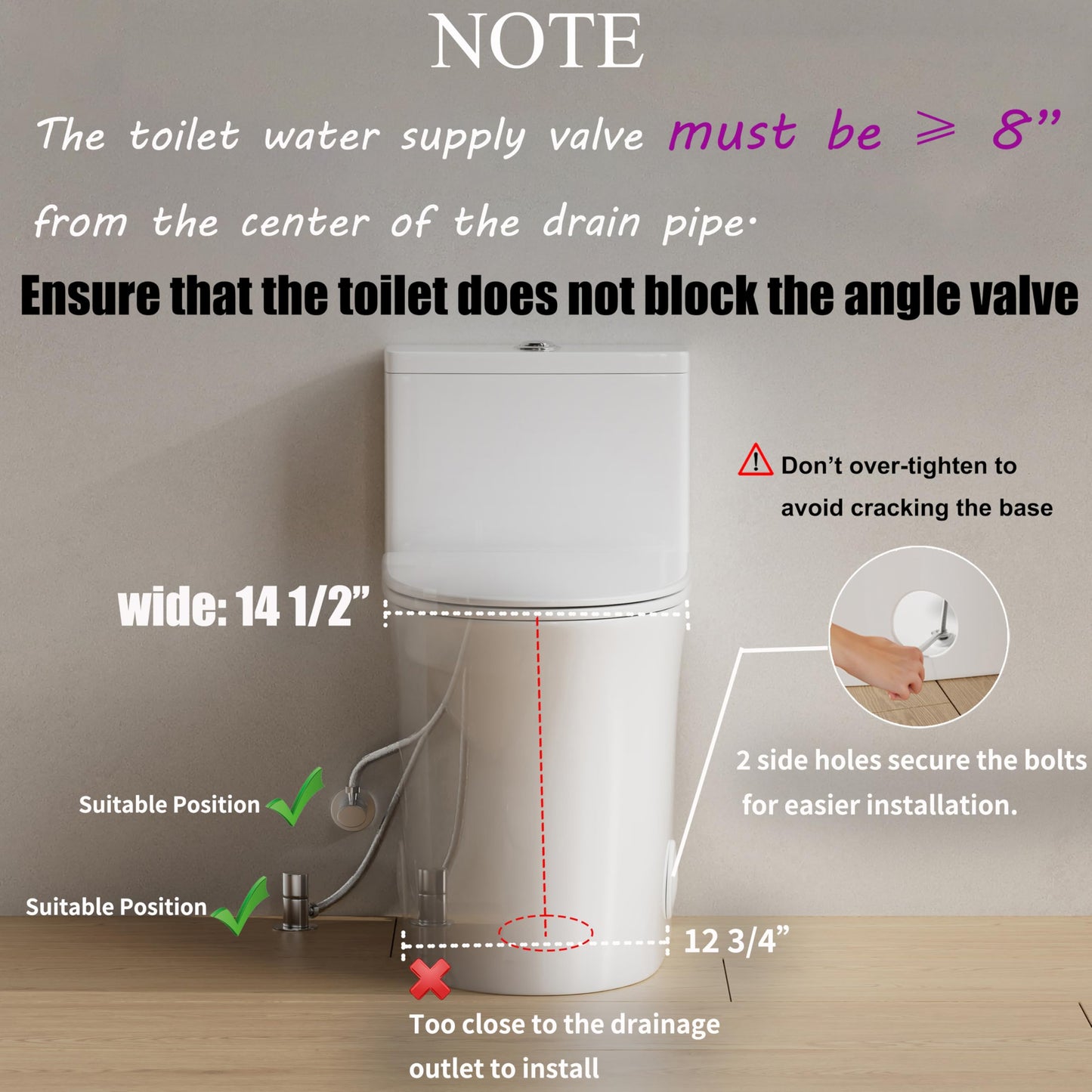 BayRoll One Piece Sleek Modern Toilet, ADA Chair Seat Height 17", Dual Flush 0.9/1.28 GPF, MAP 1000g, 12" Rough-In, Compact Fully Skirted Round Toilet for Bathrooms Soft Close Seat