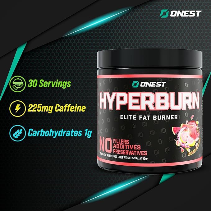 ONEST Supplement for Men and Women - Enhances Power, Boosts Metabolism & Focus, Long Lasting Powder Supplements (30 Servings) - Lime Splice Flavour (Guave Melon)