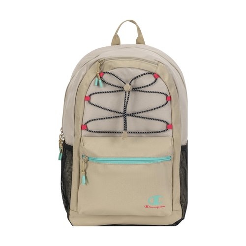 Champion Bungee Backpack, Tan Combo, OS