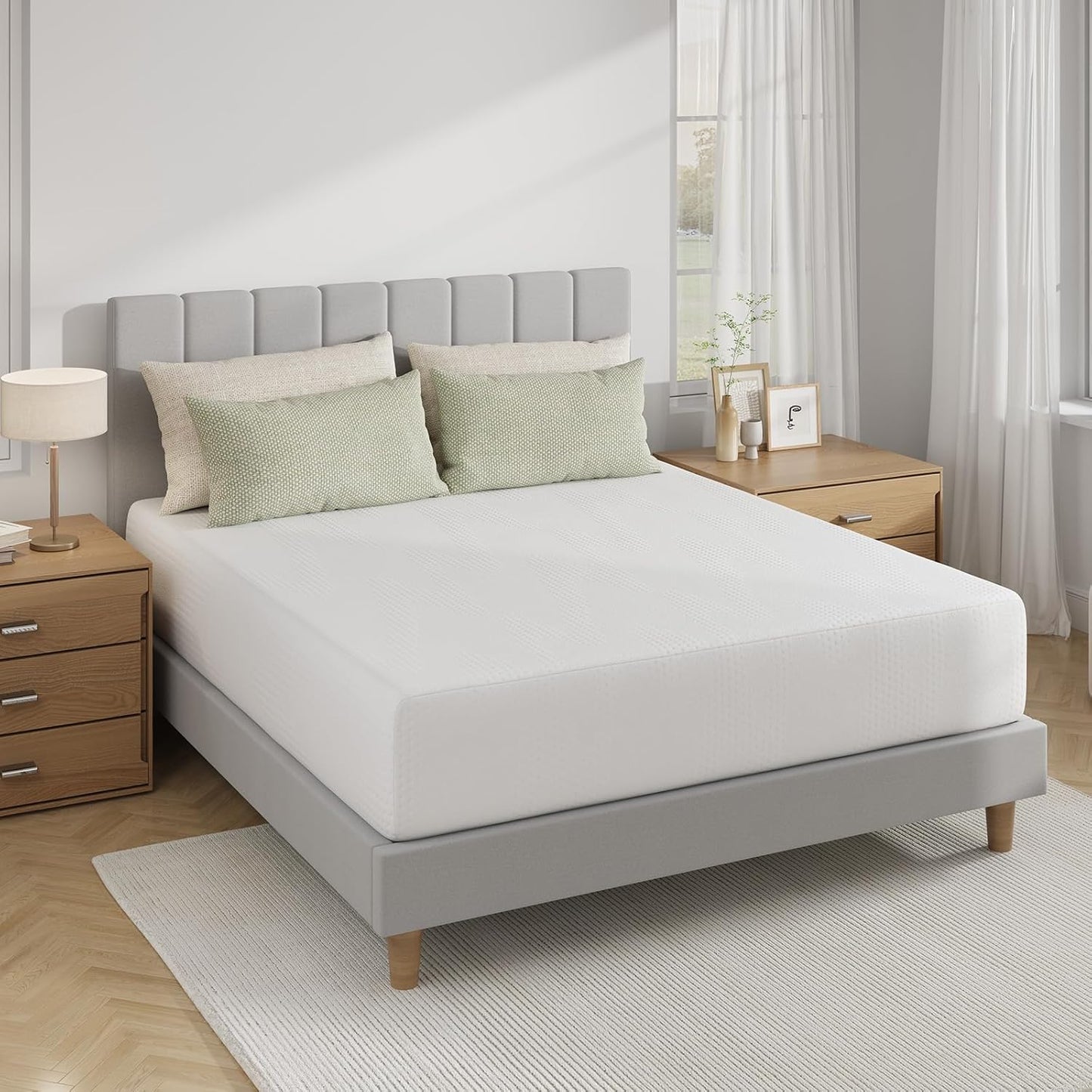 Novilla Twin XL Mattress - 12-Inch Gel Memory Foam for Cooling Comfort & Pressure Relief | CertiPUR-US Certified