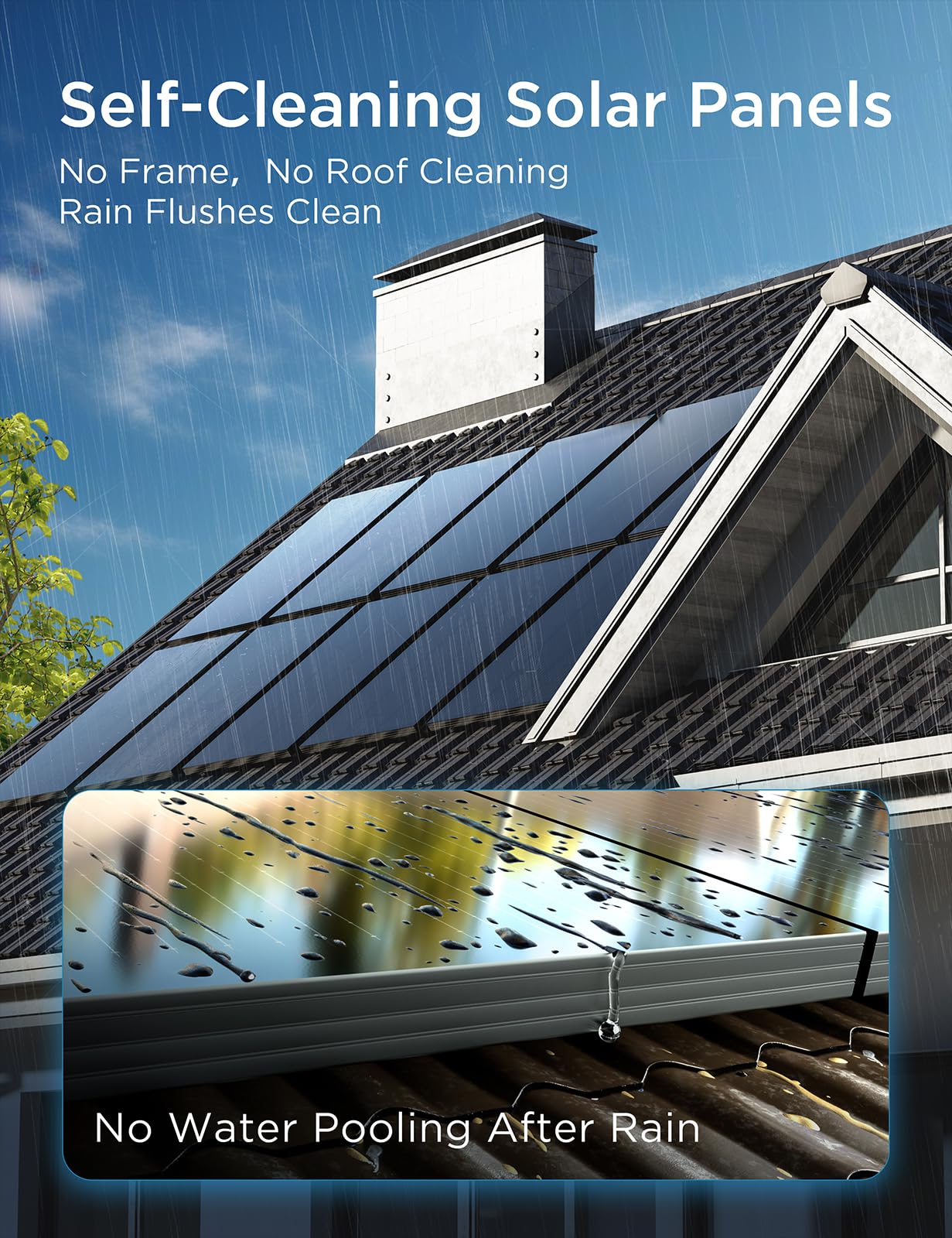STAR 400 Watt Solar Panel, 2PCS 200W 12/24V Solar Panels with Frame-Less Design & Maintenance-Free, 25% High-Efficiency Monocrystalline, Reliable Power for RV, Marine, Roof, Home, and Off-Grid