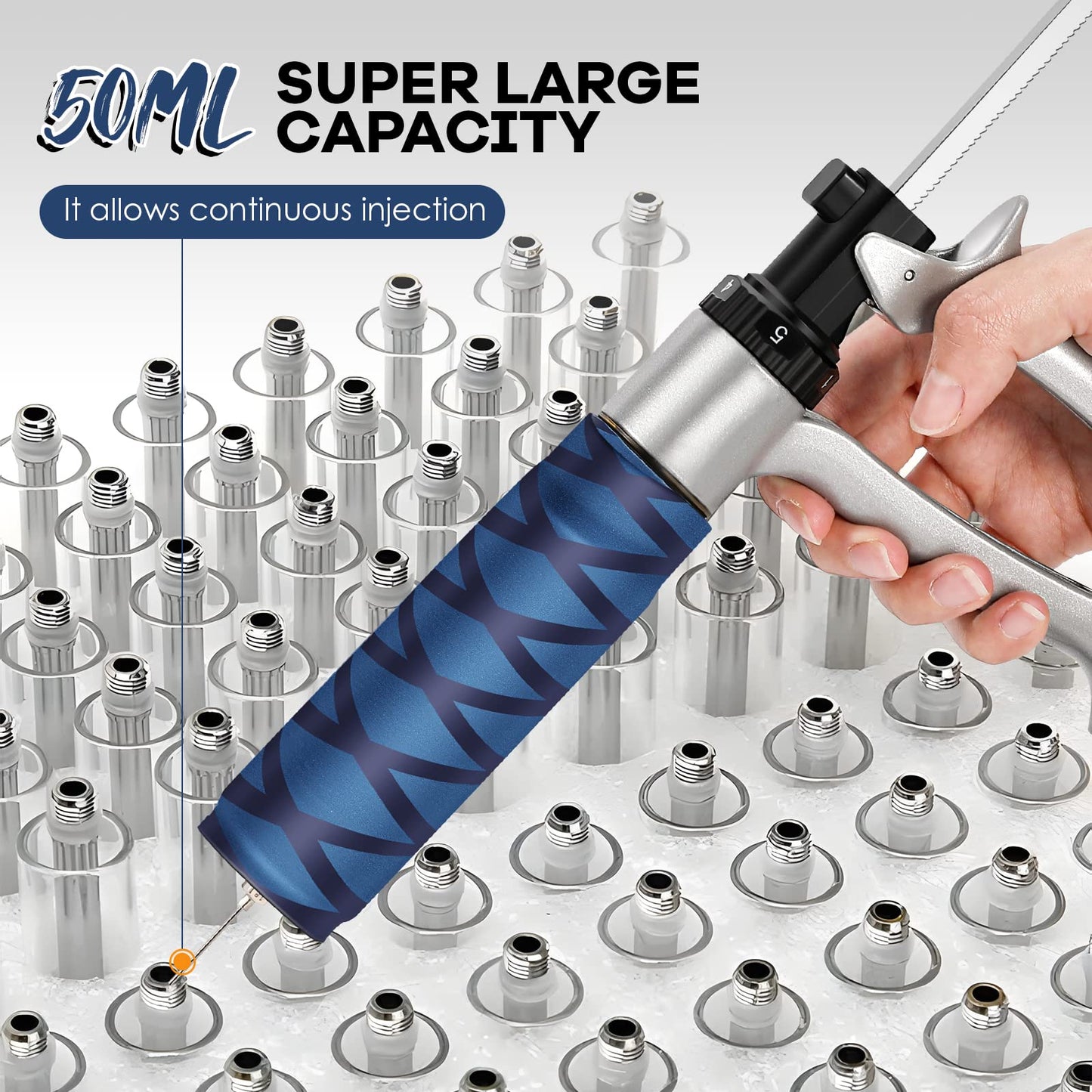 Cartridge Filling Gun, Cartridge Filler, Filler Cartridge Filling Machine 50ML（110V）