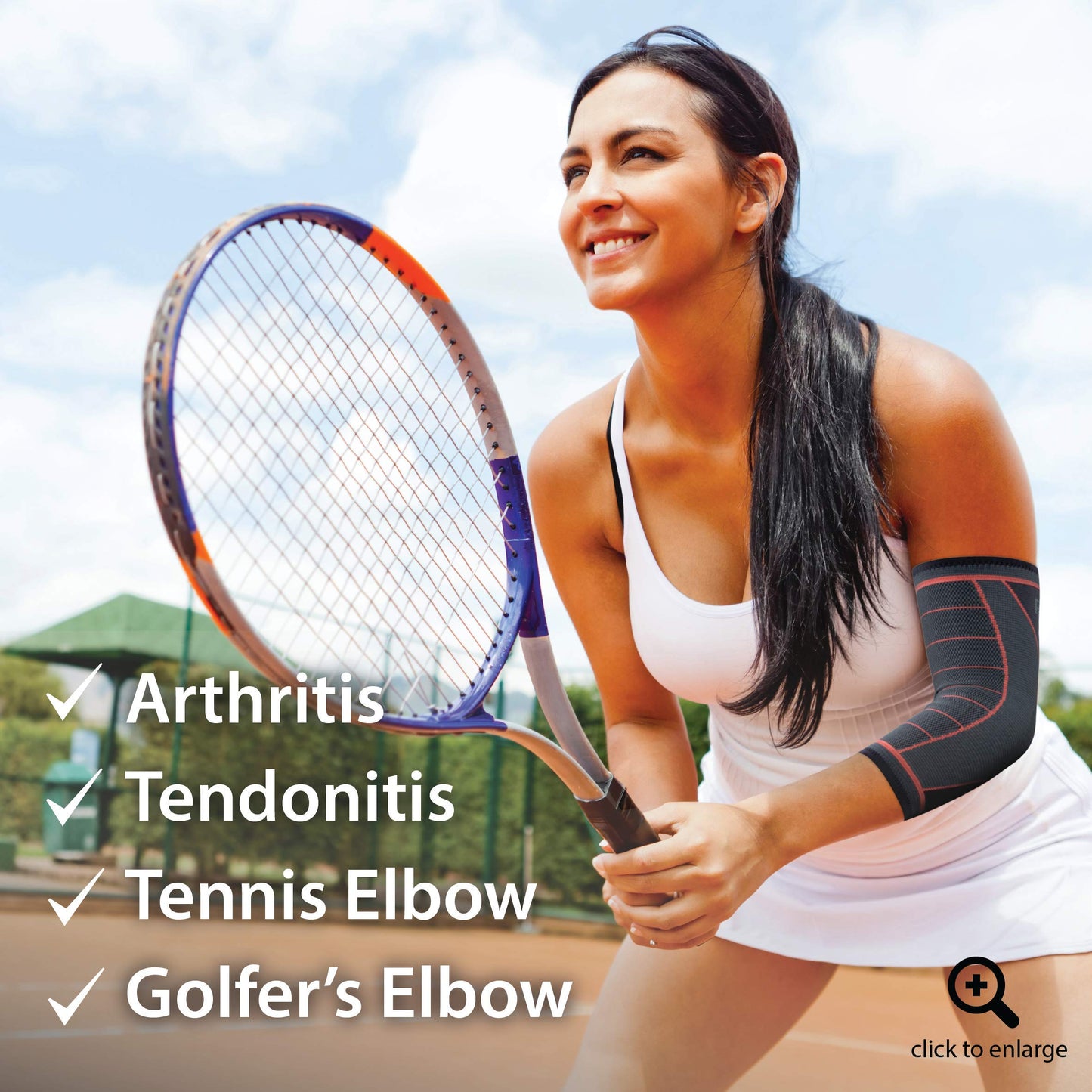 Rymora Elbow Support Sleeve for Men and Women (Single Sleeve) (Small) [S] - Support for Golfers Elbow, Tendonitis, Joint Pain Relief, Arthritis, Etc