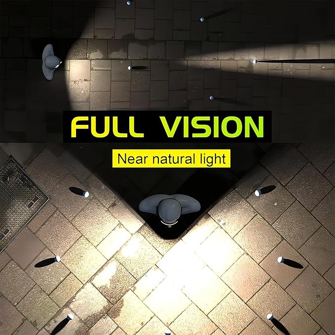 Headlamp 3 PCS, 230° Wide Beam Head Lamp, Motion Sensor LED Headlamp Rechargeable, 5 Mode Headlight Flashlight for Camping Fishing Hiking Gear, Bright, and Ideal for Hard Hats and Forehead Use!