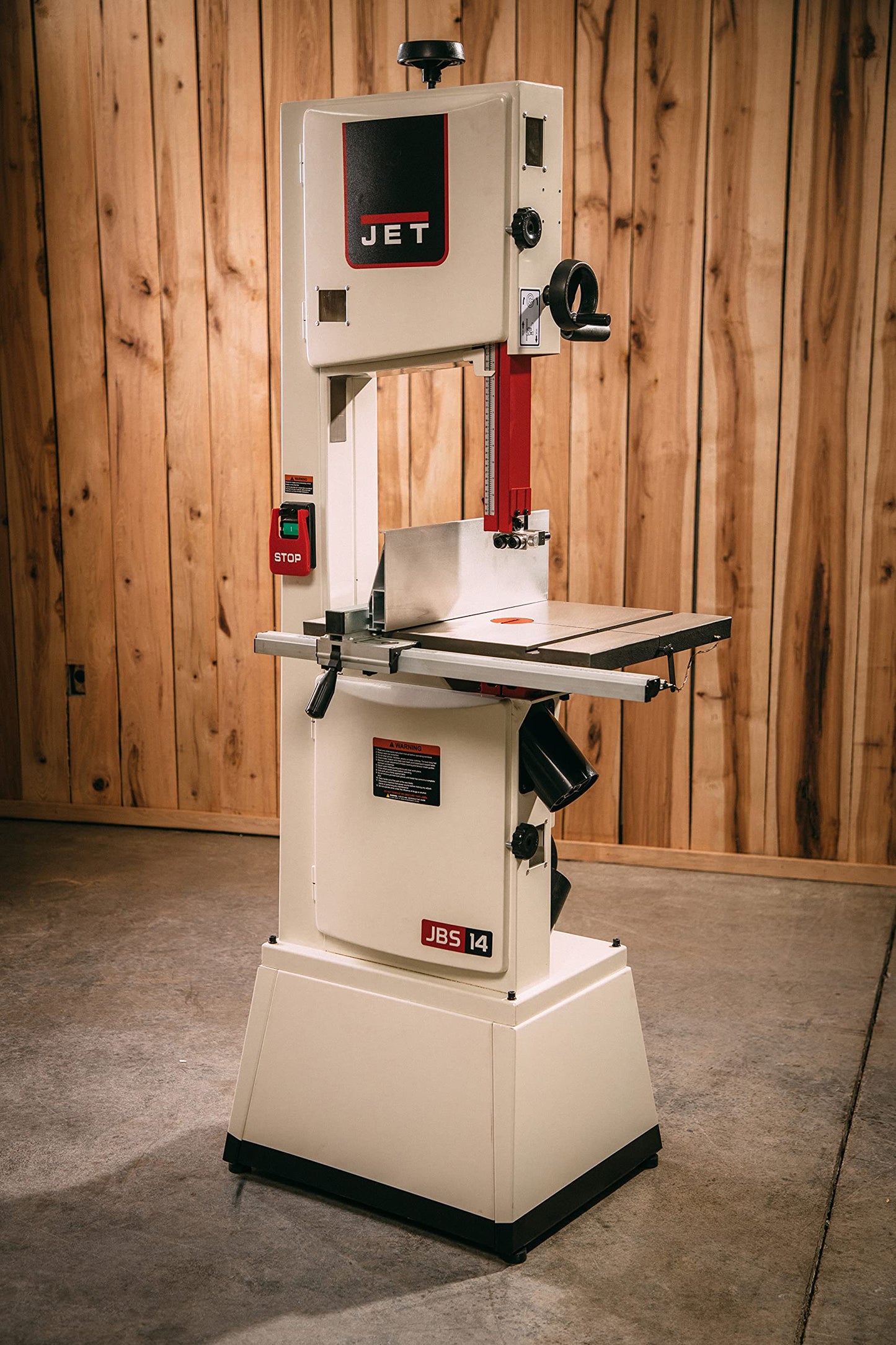 JET 14-Inch Woodworking Bandsaw, 1-3/4 HP, 115/230V 1Ph (Model JWBS-14SFX)