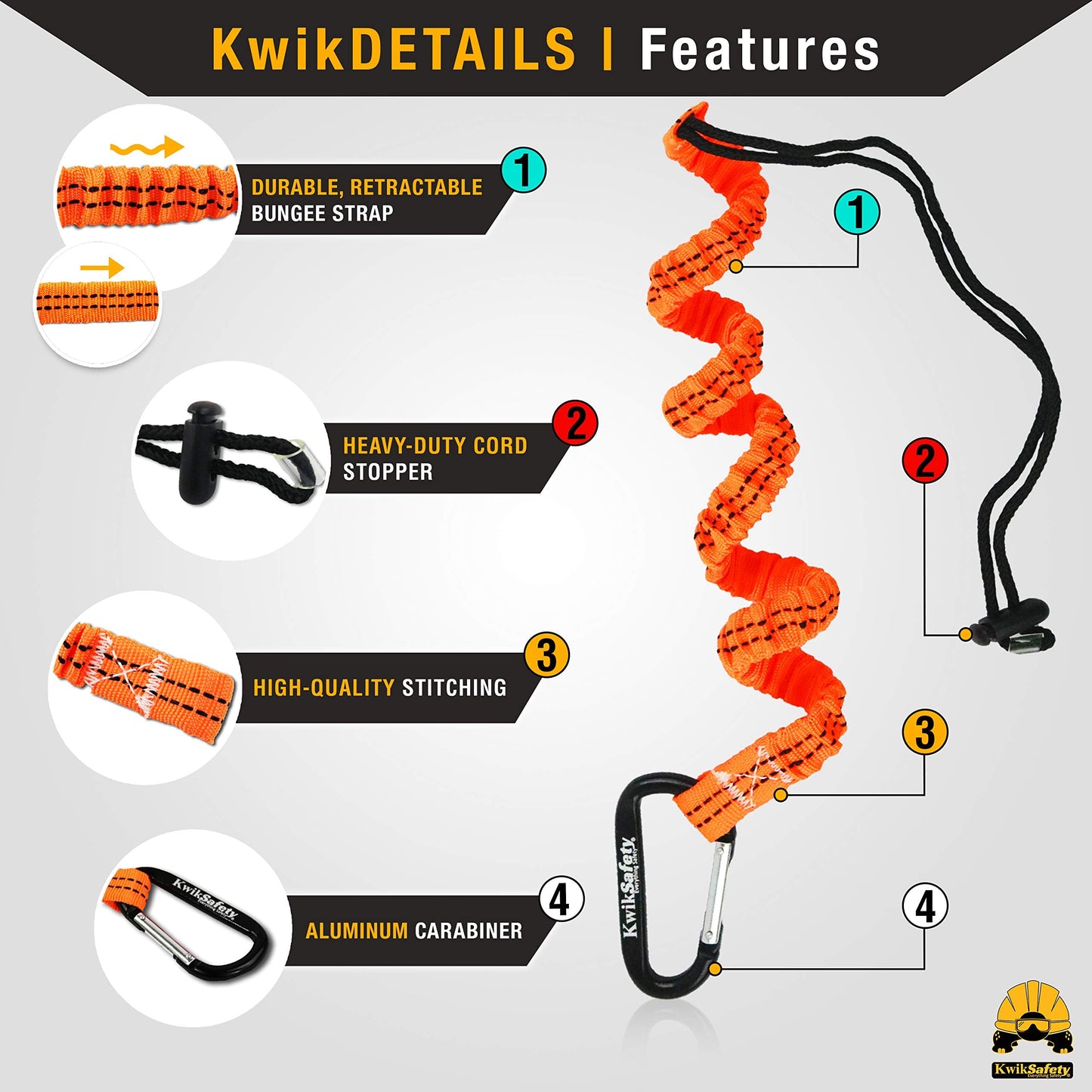 KwikSafety - Charlotte, NC - TSUNAMI BUNDLE [Premium BRAIDED ROPE] Vertical Lifeline, Safety Harness, Safety Lanyard, Cross Arm Strap, Tool Lanyard, Roof Anchor, 20L Dry Bag ANSI OSHA | 100 FT.