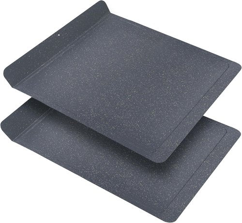 CasaWare Large Flat Baking Cookie Sheet - 12.5 x 14-Inch with 1.5-Inch Handle | Ceramic Non-Stick Coating