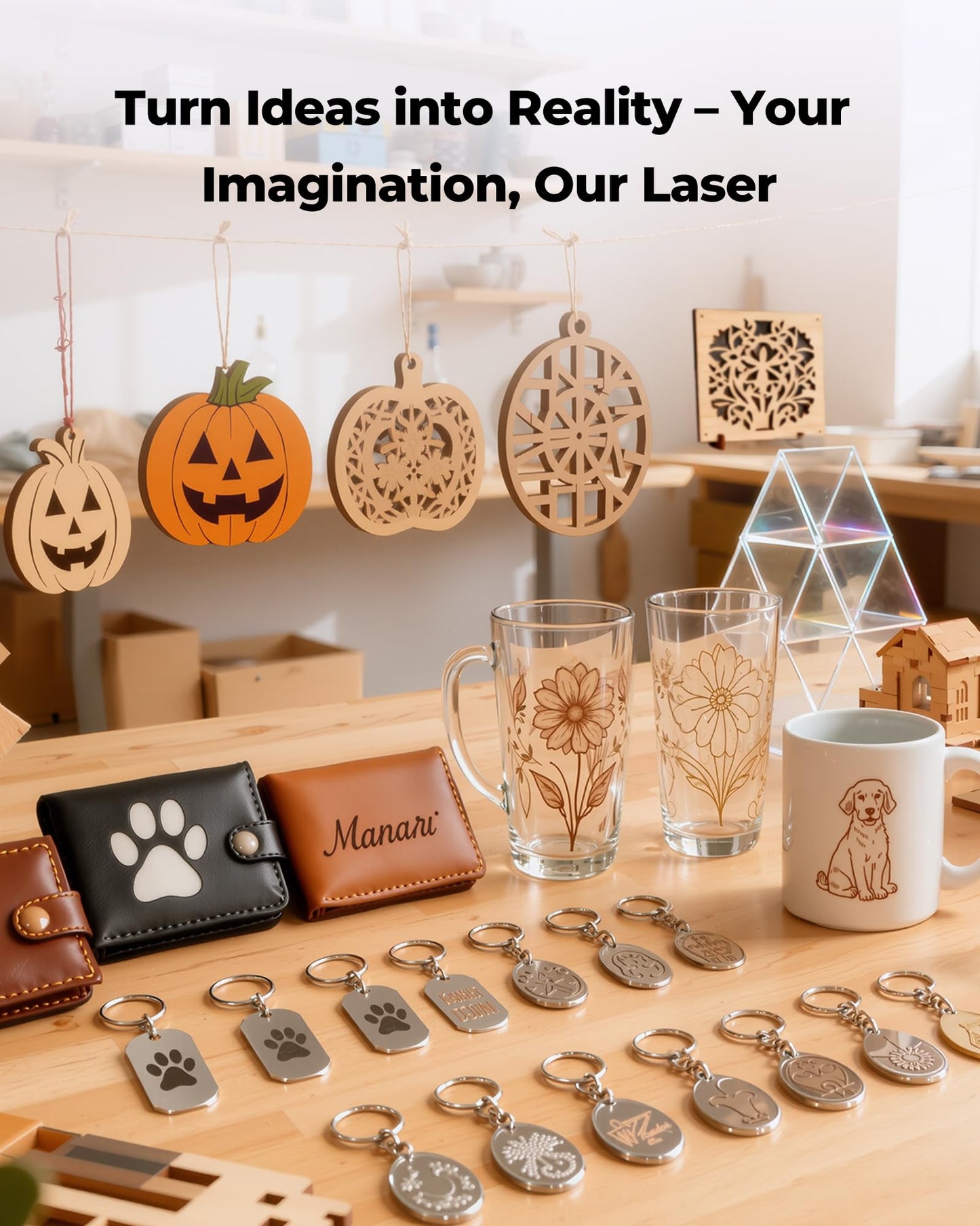 ACMER S1 Laser Engraver, 2500mW Laser Engraver Machine Higher Accuracy Lazer Cutter and Engraving Machine with Working Area 130x130mm,0.04mm Laser Spot Engraving Machines & Tools
