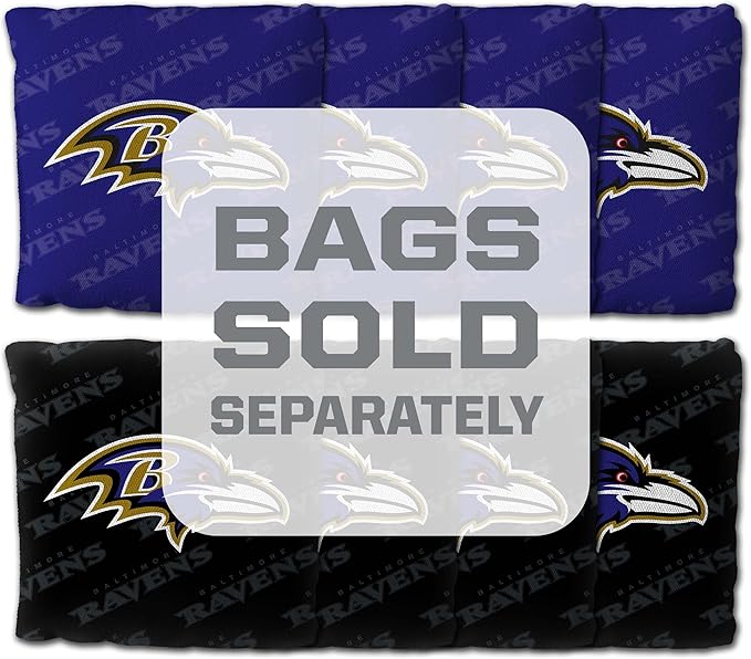 YouTheFan NFL 2’ x 4’ Professional Wood Cornhole Game