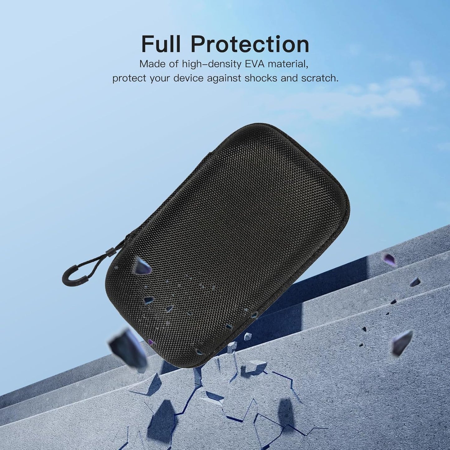 YAJOJO G5 MP3 Carrying Case for innioasis Player- Hard Shell Protective Carrying Case, Portable Travel Storage Bag