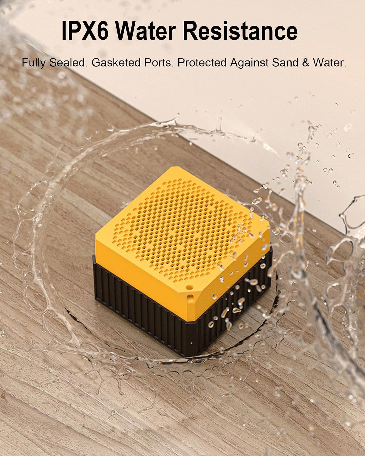 AYJBKL IPX6 24H 5.3, Portable Bluetooth Speakers, Waterproof Wireless Outdoor Small Speaker with Playtime, HD Stereo