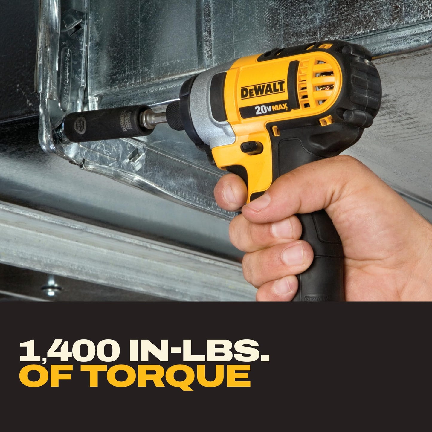 DEWALT 20V MAX Cordless Drill and Impact Driver, Power Tool Combo Kit , Includes 2 Batteries, Charger and Bag (DCK240C2)