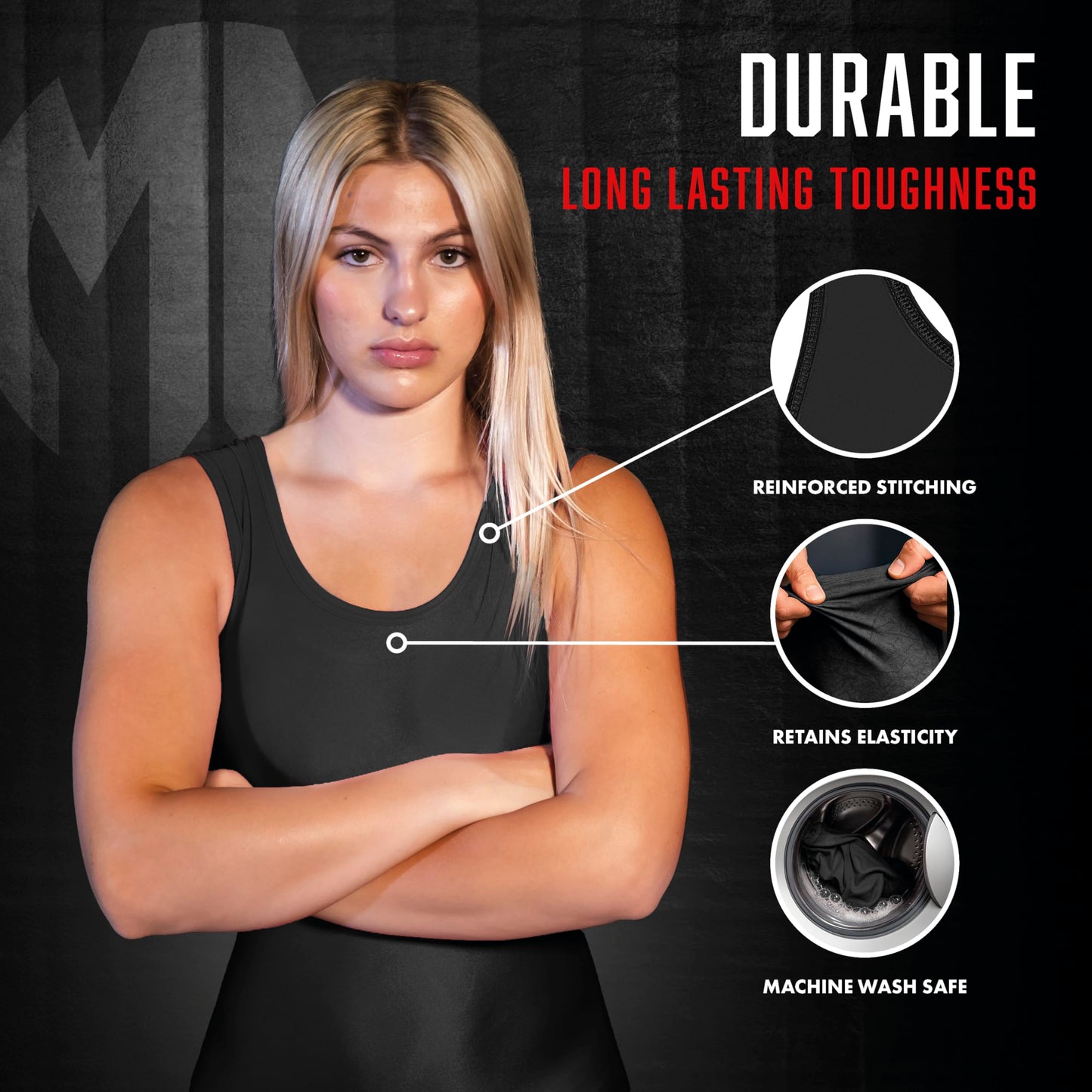 Matman Women & Girls Wrestling Singlet – High Performance Singlets for Wrestling or Weightlifting - Edge Singlet (Medium)
