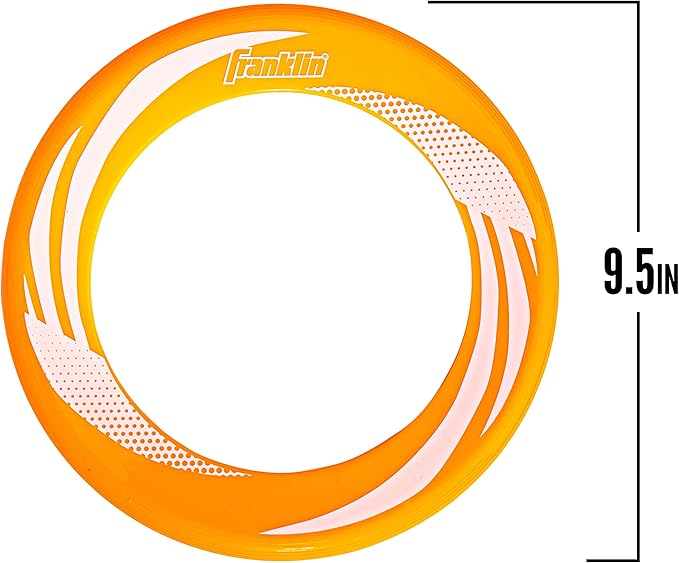 Franklin Sports 2 Pack Flying Rings, Yellow