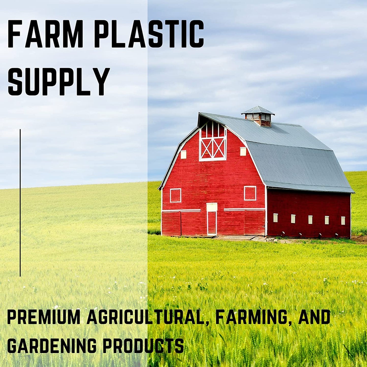 Farm Plastic Supply - Woven Driveway Fabric 3.2oz - 15' x 300' - Commercial Landscape Fabric, Drainage, Underlayment, Under Gravel