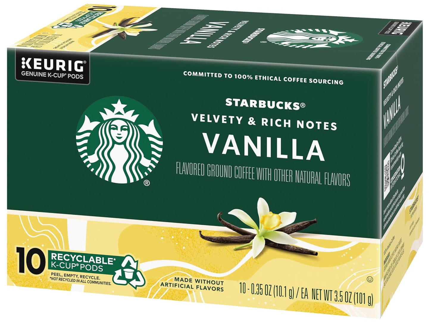 Starbucks Vanilla Coffee K-Cups - 160 Count for Rich Flavor and Convenience