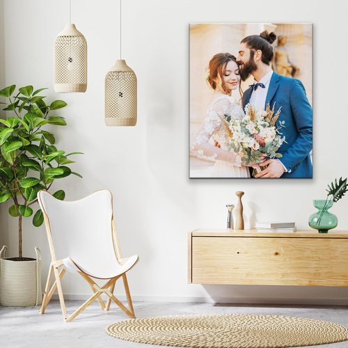 Custom Canvas Prints - Personalized Wall Art for Home Decor | Ideal Gift for Weddings & Families - 8x10