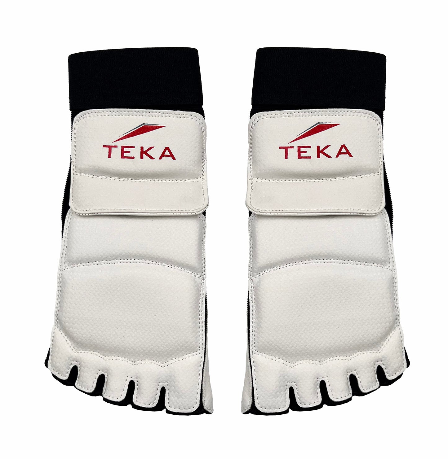 Taekwondo Foot Guard Protector Gear for Sparring MMA Training Competition Kickboxing Karate Boxing Martial Arts Kung Fu Punch Bag TEKA (Pair) (XL)