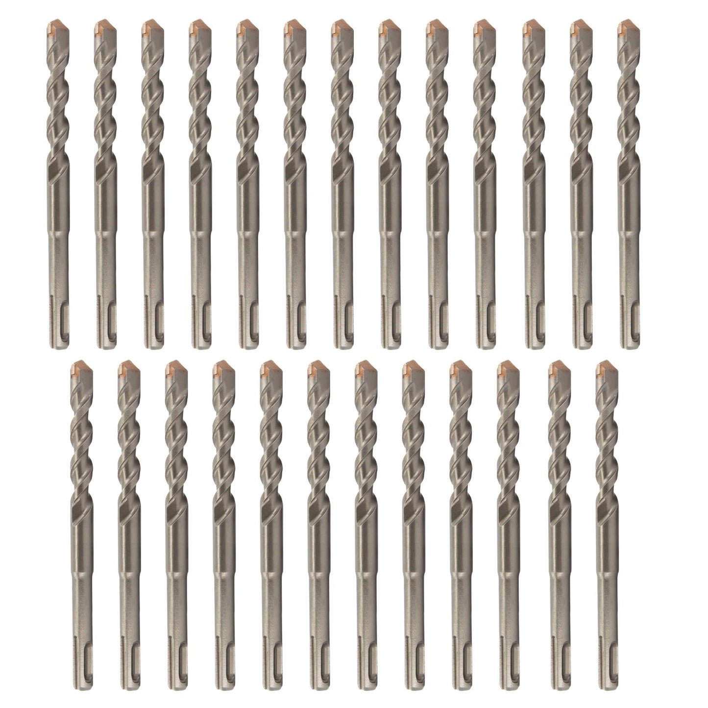 Drill America 3/16" x 8" PRO Series SDS-Plus Hammer Bit Drill Bit (Pack of 25)