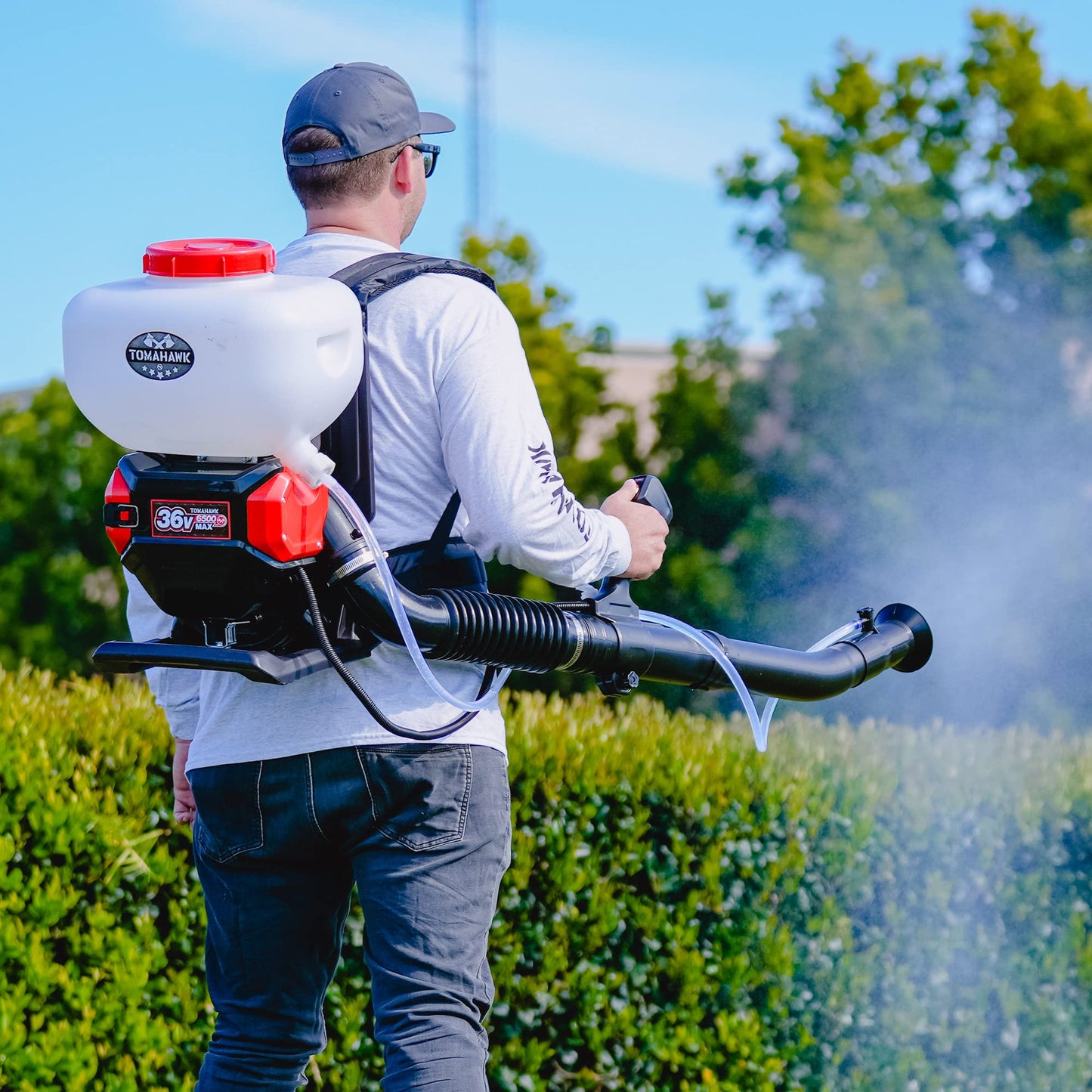 Tomahawk 4 Gal Battery Powered Backpack Mosquito Fogger Sprayer 36V (4 Gal Fogger)