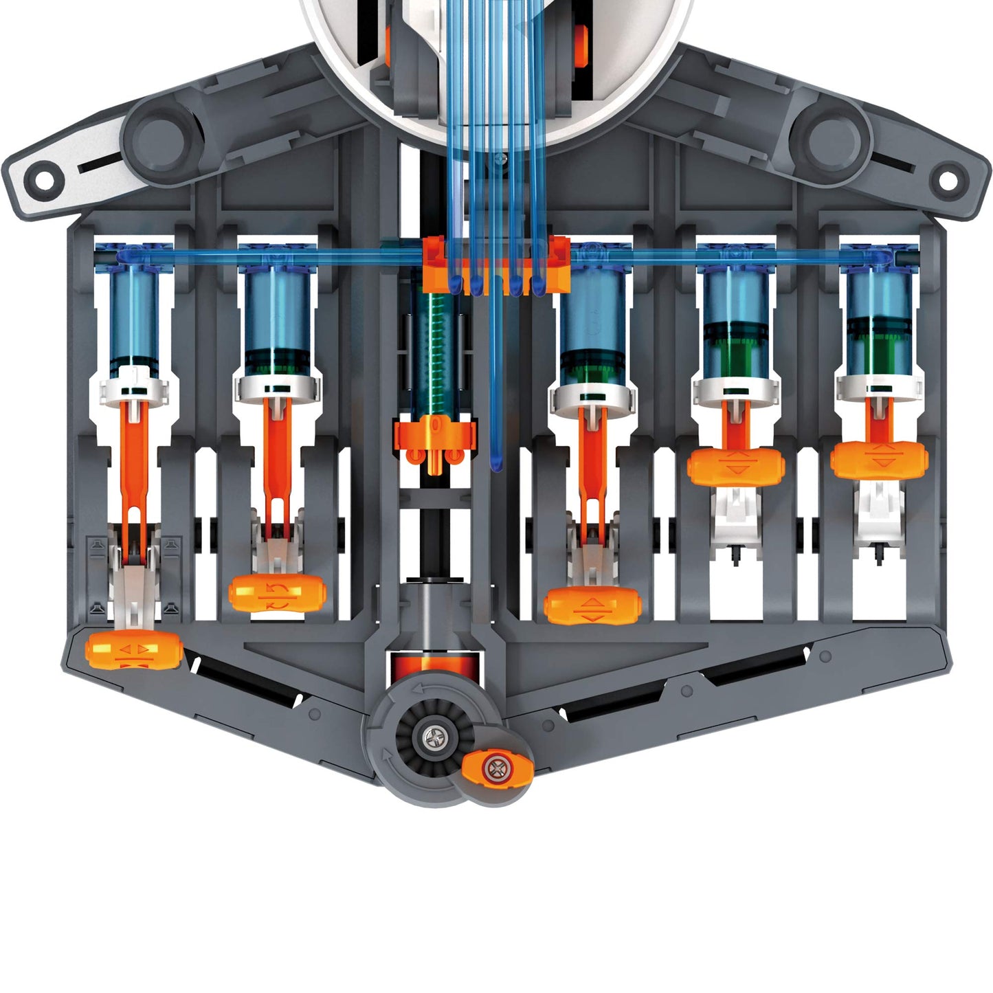 Teach Tech “Hydrobot Arm Kit”, Hydraulic Kit, STEM Building Toy for Kids 12+