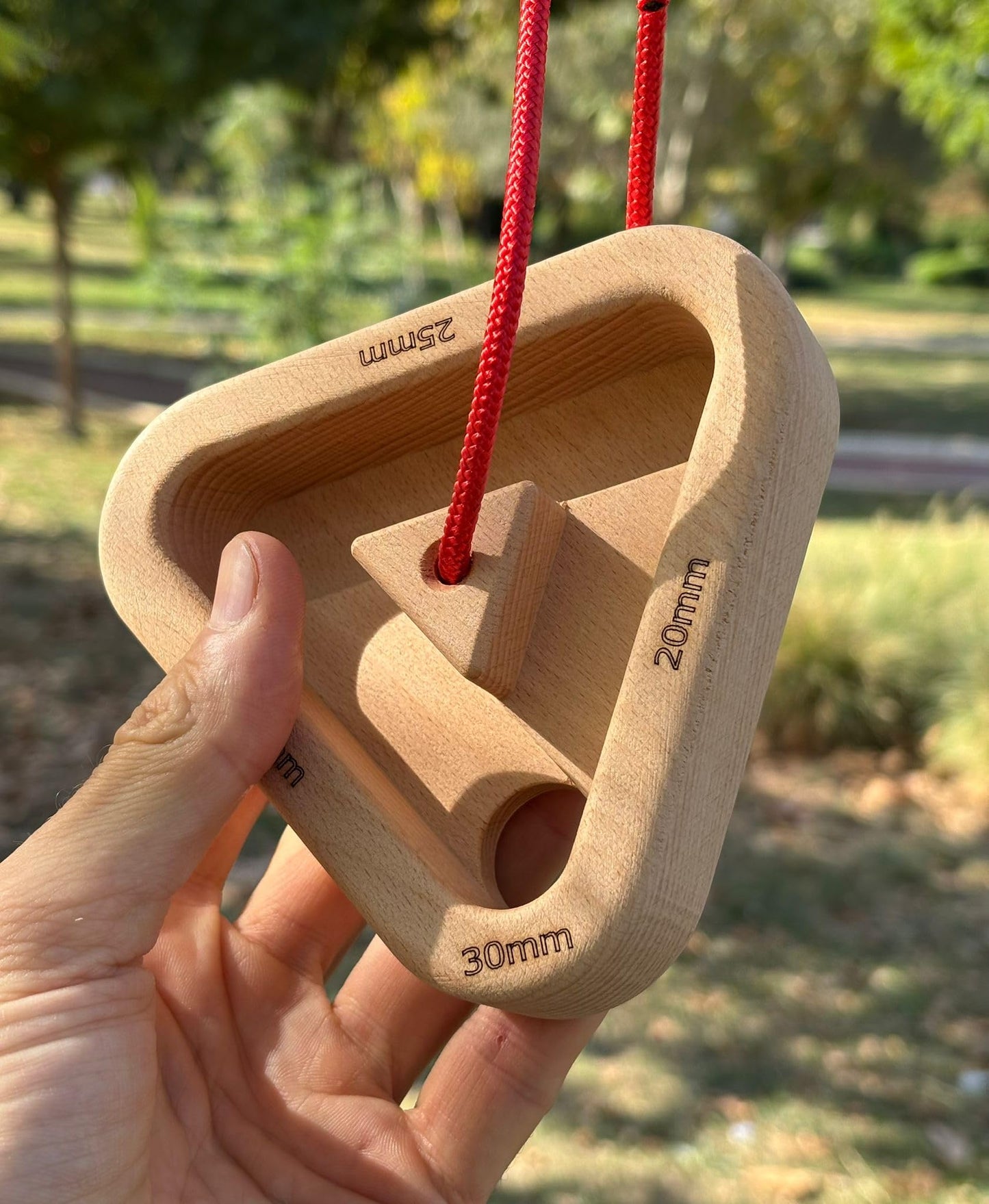 Portable Climbing Training Hangboard Fingerboard | GoBoard | Equipment for Fingers and Grip Strength