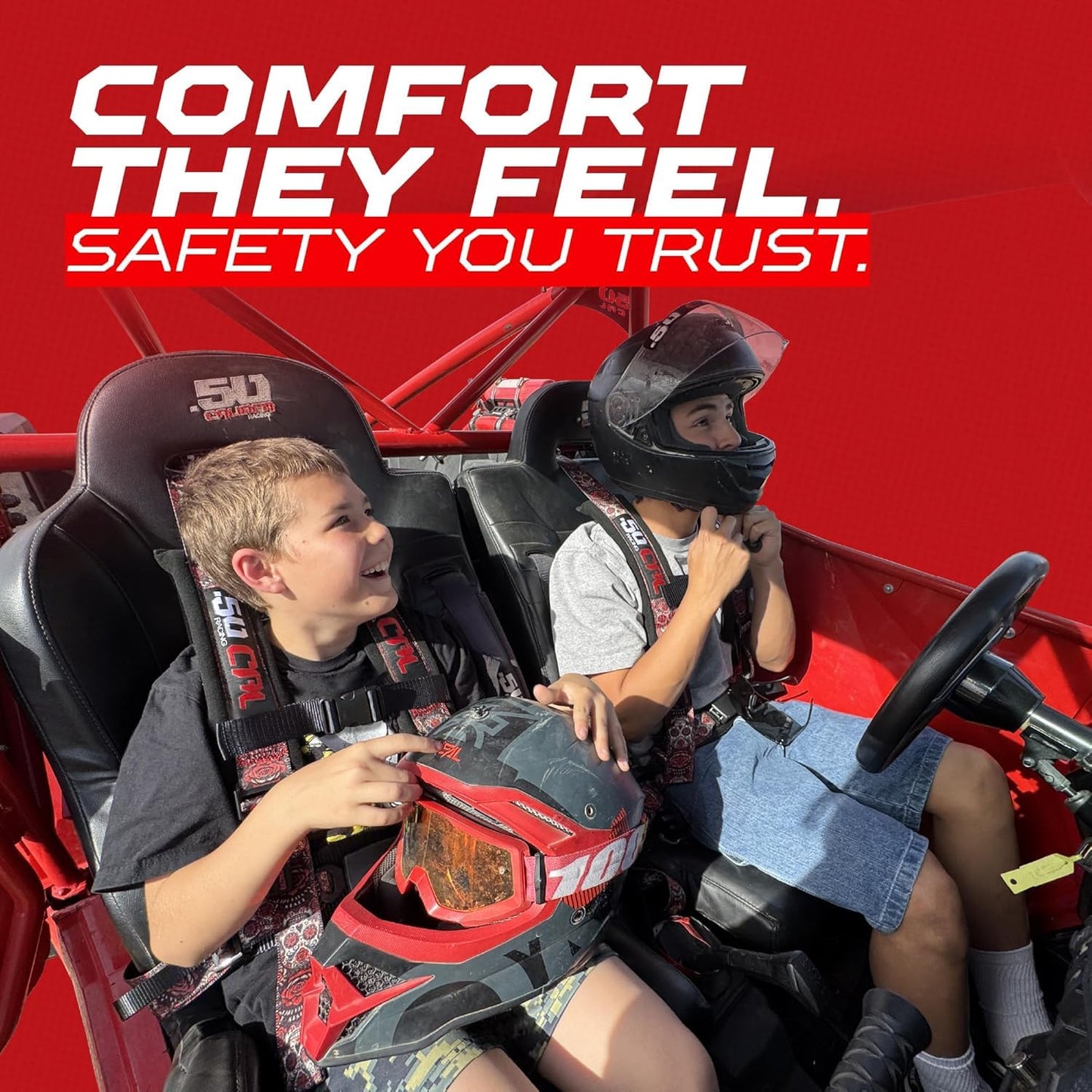 1pc 4 Point Harness for Bucket Seat Push Release 10 Color Harnesses Racing Harness 4 point Race Car UTV, RZR (Teal, 3in) [6062]