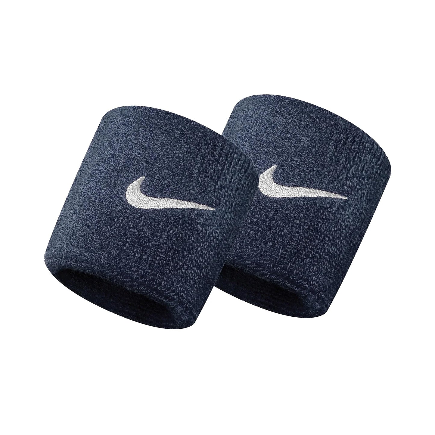 Nike Swoosh Wristbands (Obsidian/White, Osfm)