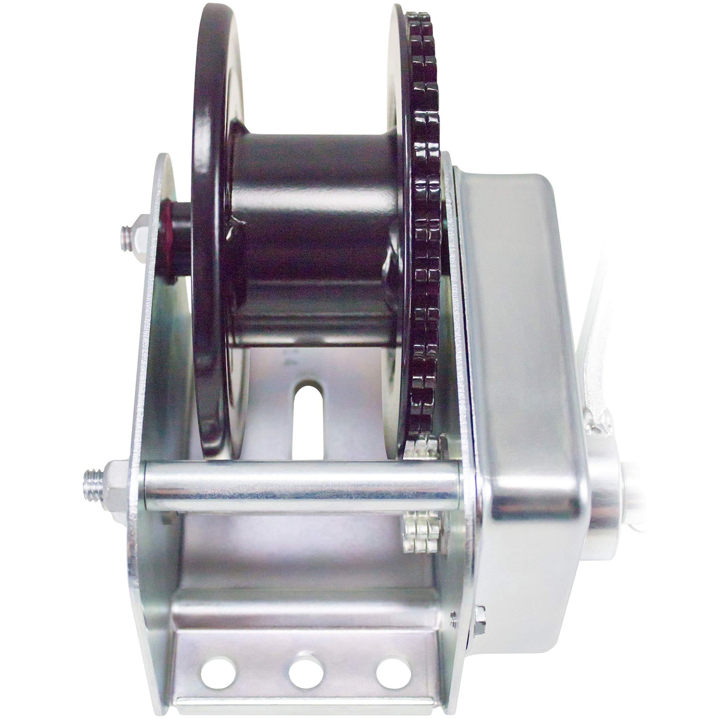 Dutton-Lainson Company - Brake Winch - 350 to 2500 lb Capacity - Rust-Resistant and Power Coated Finish for Heavy Equipment, Hauling and Lifting Operations - Made in USA