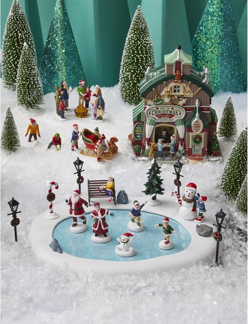Lemax Lighted Christmas Cookie Shop | Festive Pop-Up Building Décor - #45248