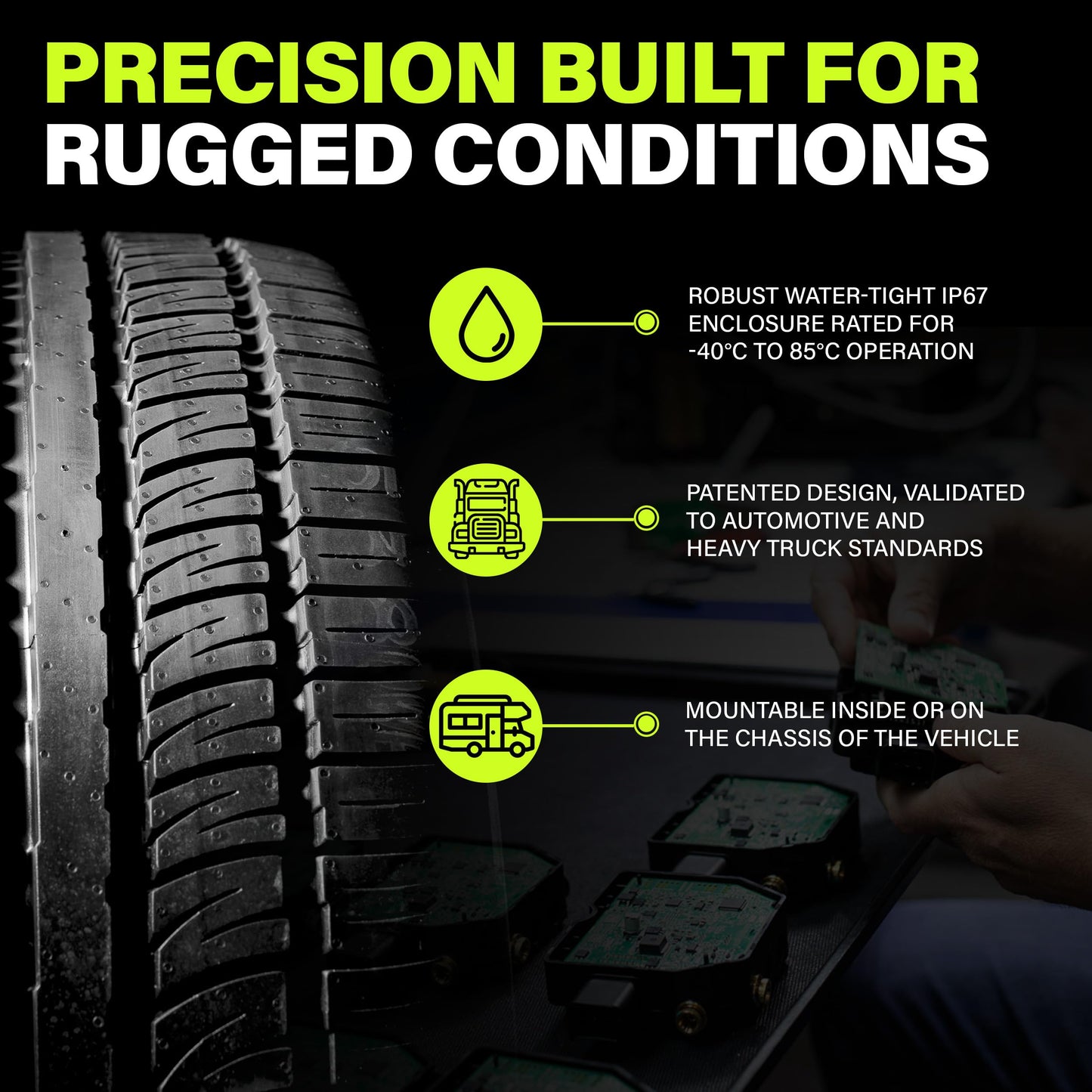 AKTV8 PressureTech™ Onboard Scale System - Real-Time Load Measurement for Trucks and Range Extender Kit for Commercial Vehicles