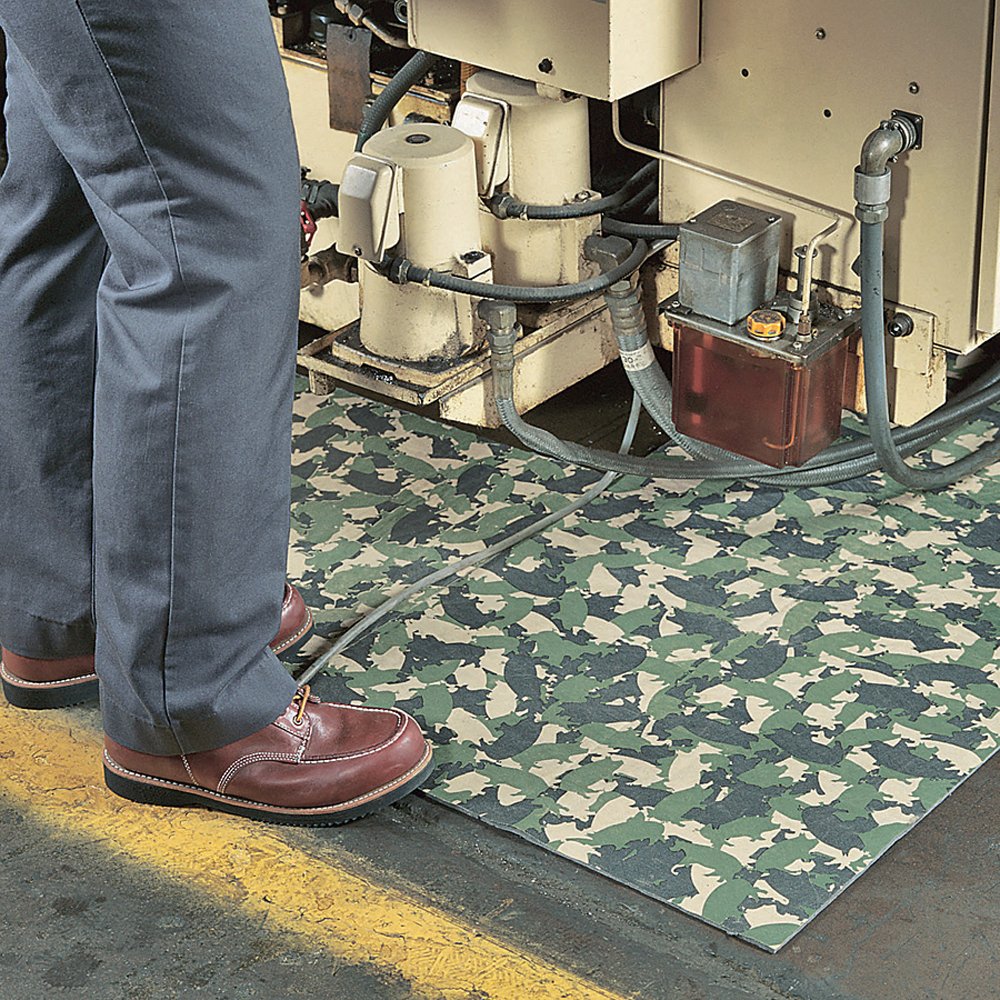 PIG Green Ham-O Absorbent Mat Roll in Dispenser Box - 16" x 150' Heavyweight Roll - Absorbs Up to 23.7 Gallons - MAT267