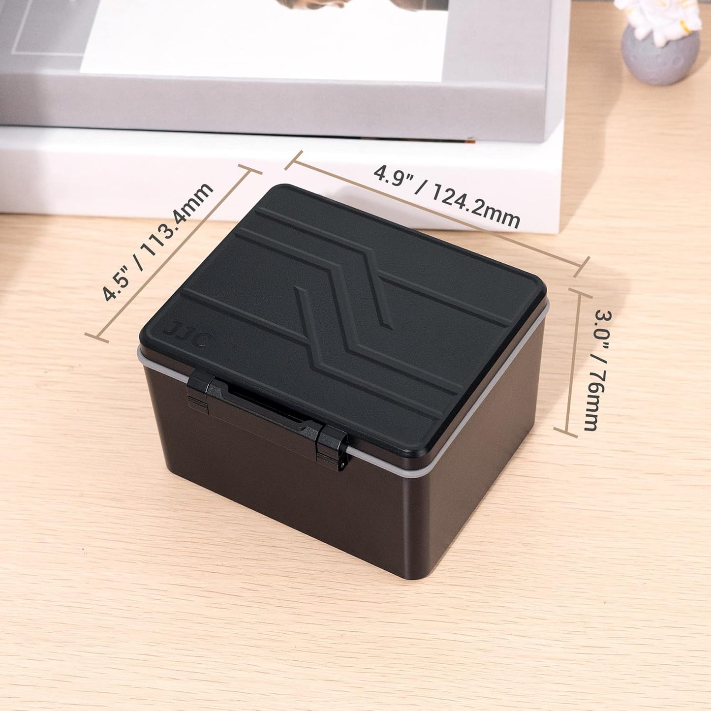 JJC 20 14 AA AAA Battery Case Holder for Double A Battery and Triple A Battery with Removable Battery Tester