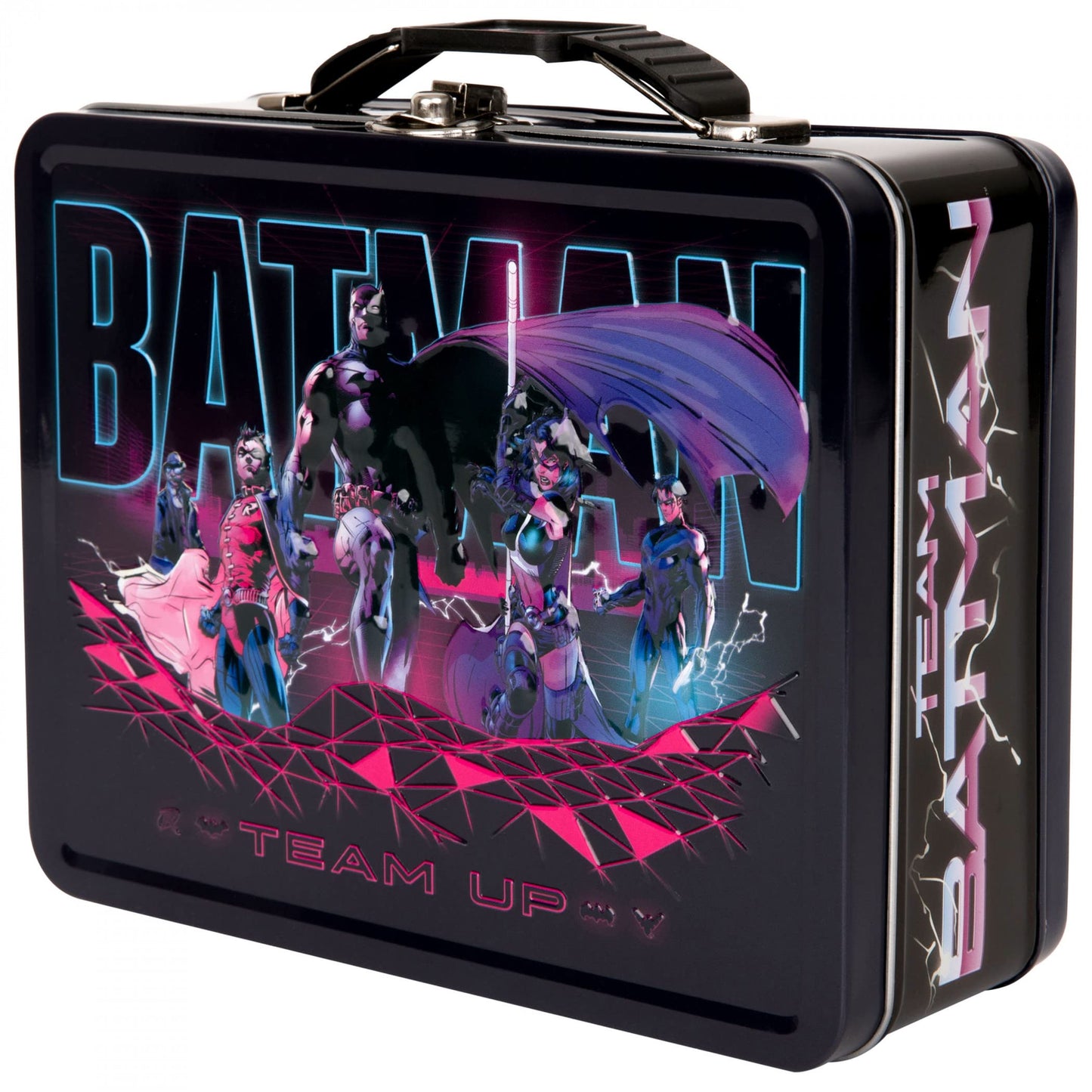 Batman Neon Outrun Tin Lunchbox