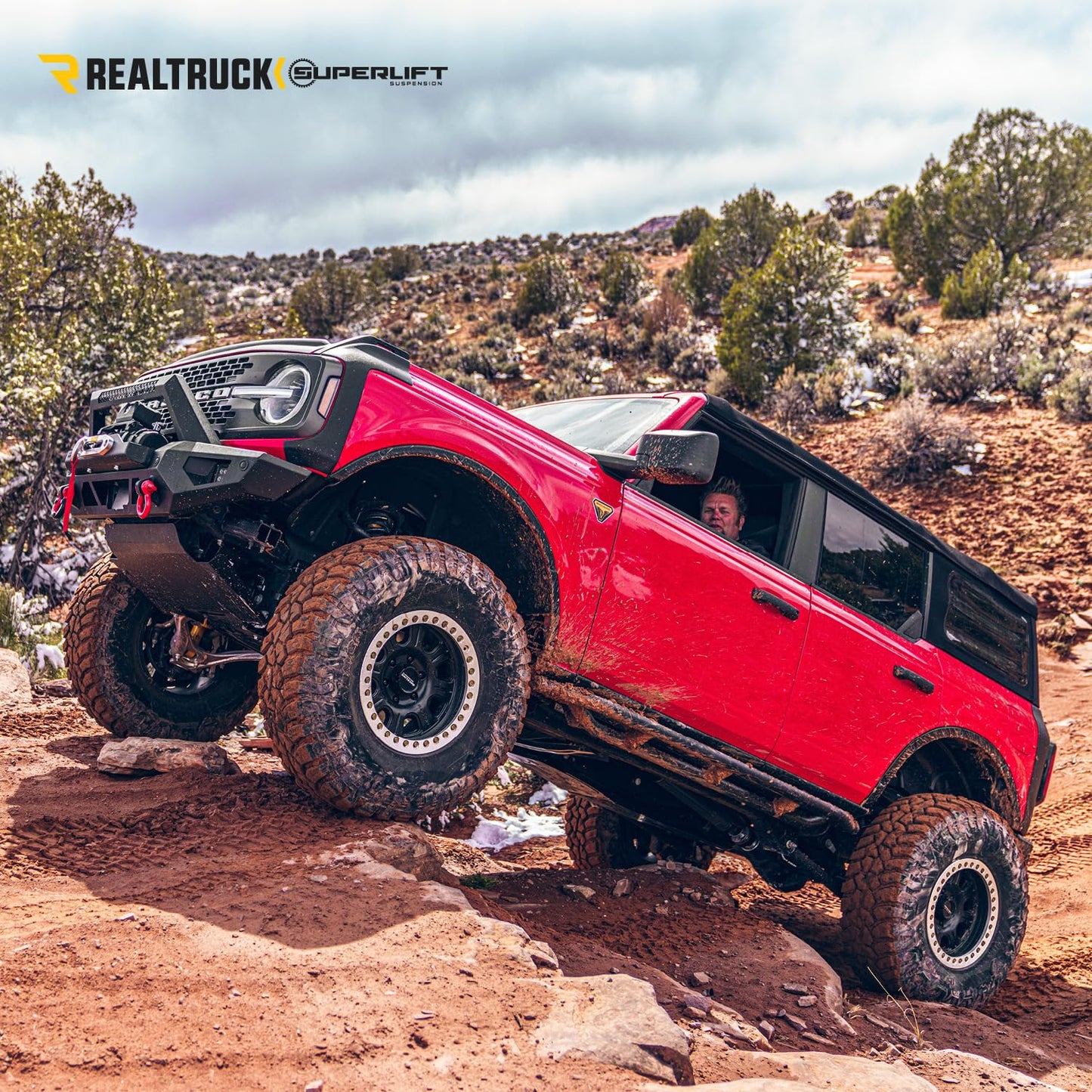 RealTruck SUPERLIFT SUSPENSION 2" Leveling Kit for Ford Bronco | Strut Spacers | 9720 | Fits 2021-2024 Ford Bronco (Does Not fit Sport Model or Sasquatch Package)