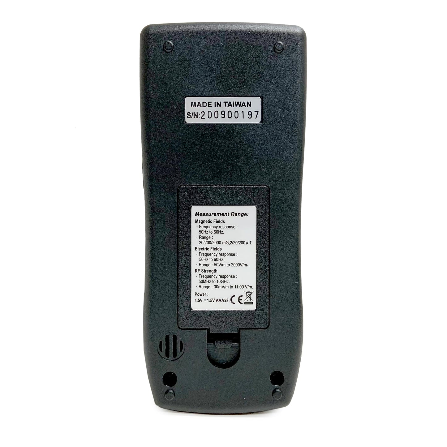 LATNEX AF-5000 5G EMF Meter with Aluminium Carrying Case and Calibration Certificate. Measures RF up to 10GHz, Magnetic Fields(Gauss), and Electrical Fields