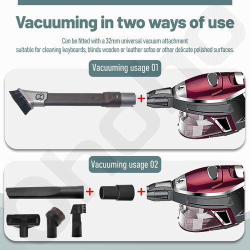 2-in-1 Duster Crevice Tool for Shark Rotator and Rocket HV300 HV301 HV320 HV322 HV320 NV751 NV650 NV680 NV800 Series Vacuum Cleaner