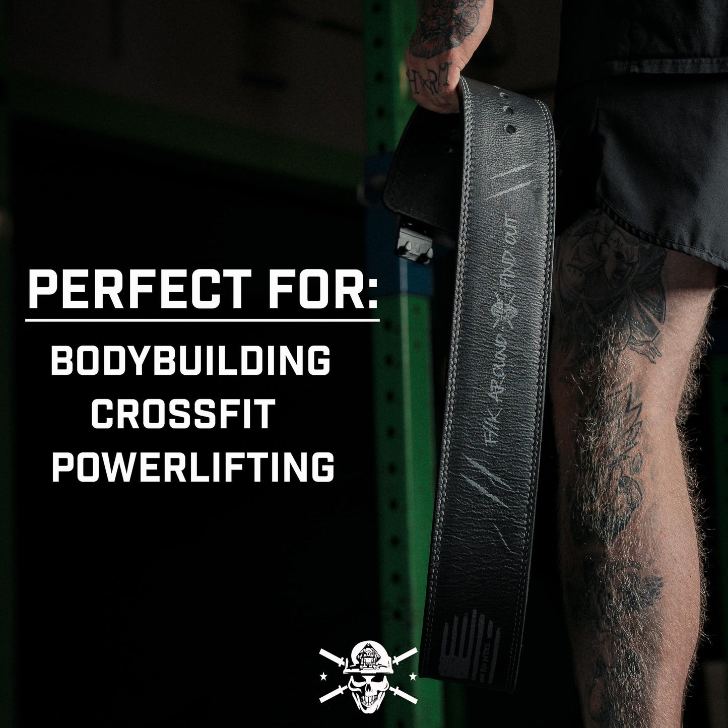 Weight Lifting Belt - Lever Gym Belt for Weightlifting, 10mm Leather Weight Belt for Men, 4 Inches Wide for Support & Stability for Workouts, Powerlifting, Bodybuilding, Fitness & Crossfit S 1776
