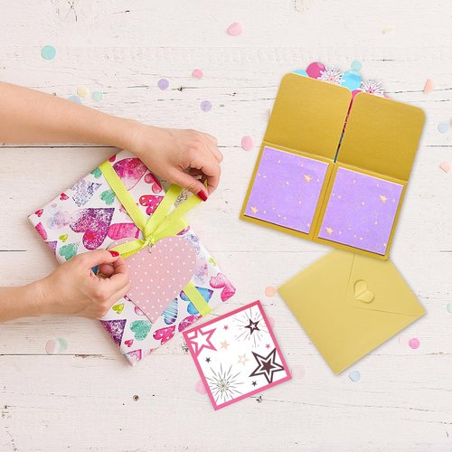 JY-King Happy Birthday Pop-Up Card | Colorful 3D Celebration Box for Adults & Kids - Perfect Handmade Gift