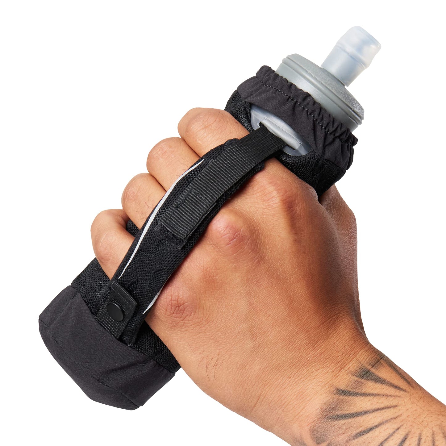 Nathan ExoDraw & ExoShot 2.0, Handheld Running Water Bottle for Marathons, Hiking, Ultra Running & Outdoor Activity